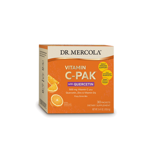 Vitamin C-PAK® with Quercetin Orange Flavor 30 Servings - Dr. Mercola - ePothex