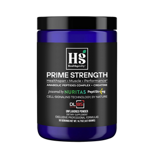 Healthgevity Prime Strength 2.0 (Dileucine) - Unflavored Powder 30 Servings