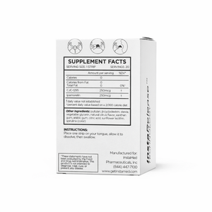 InstaMed CJC-1295/Ipamorelin supplement facts panel