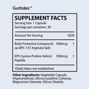 nuBioAge Guttides - 30 Capsules
