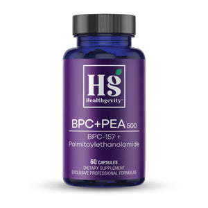 Healthgevity BPC + PEA 500 - 60 Capsules
