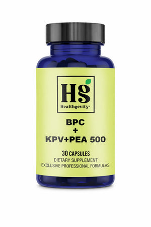Healthgevity BPC+KPV+PEA 500 - 30 Capsules