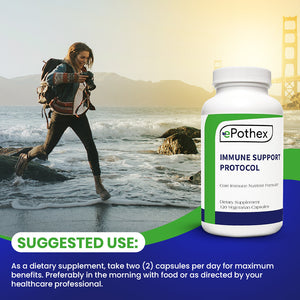 ePothex Immune Support Protocol - Immune Nutrient Formula - 120ct