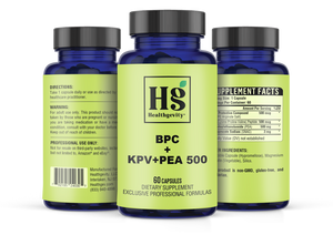 Healthgevity BPC+KPV+PEA 500 - 60 Capules