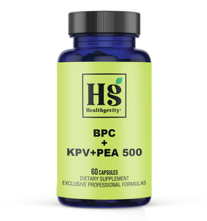 Healthgevity BPC+KPV+PEA 500 - 60 Capules
