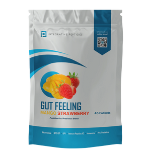 Integrative Peptides Gut Feeling Packets - 45 Servings - Mango Strawberry