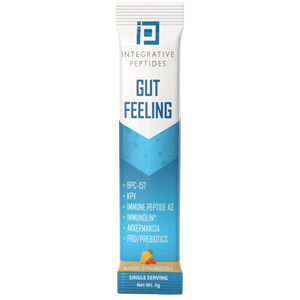 Integrative Peptides Gut Feeling Packets - 45 Servings - Mango Strawberry