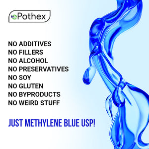 ePothex Methylene Blue Antioxidant Pharmaceutical Grade - USP - 60ml