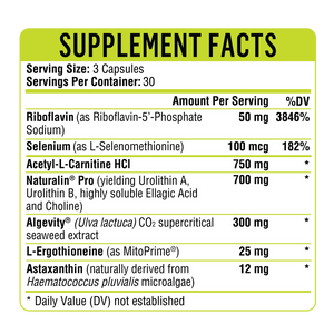 Healthgevity Mitochondria Prime+ - 90 Capsules