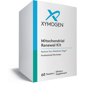 Xymogen Mitochondrial Renewal Kit packaging on a white background