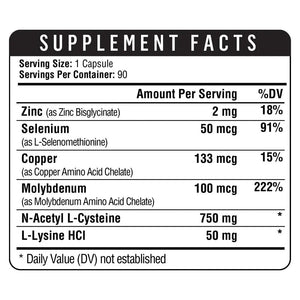 Healthgevity NAC 750+ - 90 Capsules