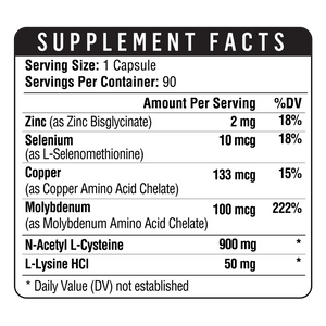 Healthgevity NAC 900+ - 90 Capsules