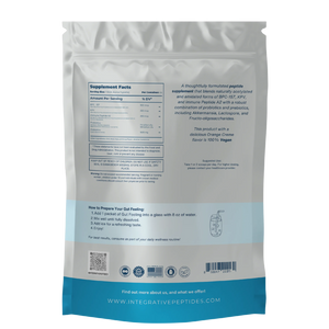 Integrative Peptides Gut Feeling Packets - 45 Servings - Orange Creme