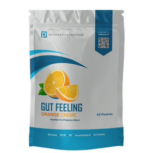 Integrative Peptides Gut Feeling Packets - 45 Servings - Orange Creme