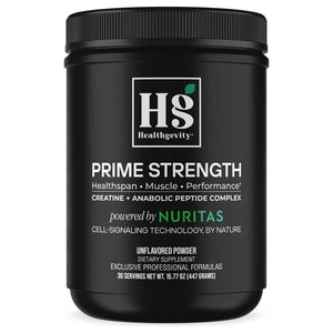 Healthgevity Prime Strength - Unflavored Powder 30 Servings