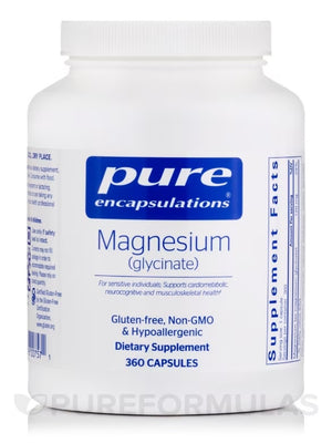 Pure Encapsulations Magnesium (Glycinate) - 360 capsules