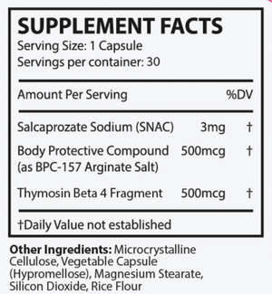 nuBioAge Regenatides - 30 Capsules