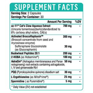 Healthgevity Telomere Prime+ - 60 Capsules