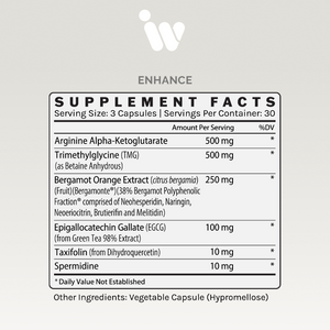 Infiniwell Enhance - Healthspan Support - 90 Capsules