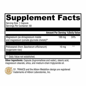 Xymogen CholeRex - 60 Capsules facts panel