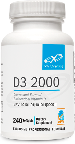 XYMOGEN - D3 2000 240 Softgels