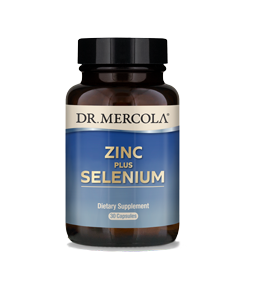 Zinc Plus Selenium 30 Capsules - Dr. Mercola