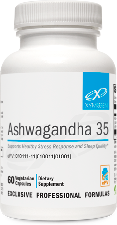XYMOGEN Ashwagandha 35 - 60 Capsules