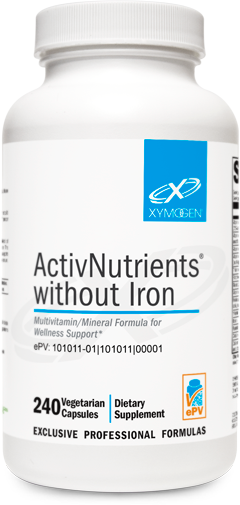 ActivNutrients without Iron 240 Capsules - Xymogen