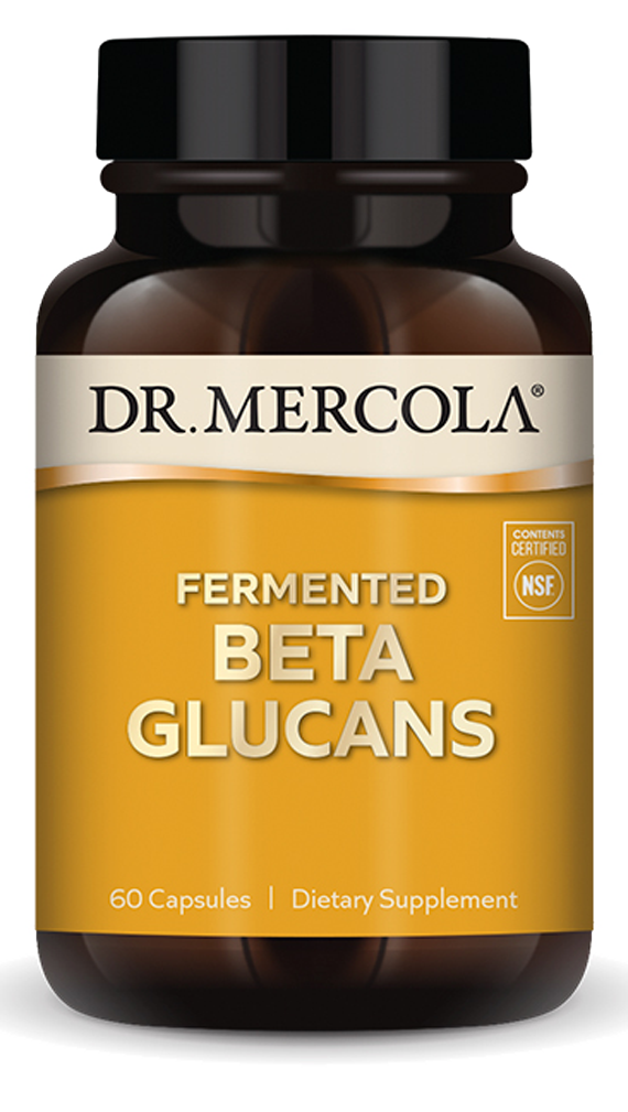 Fermented Beta Glucans 60 Capsules -Dr. Mercola
