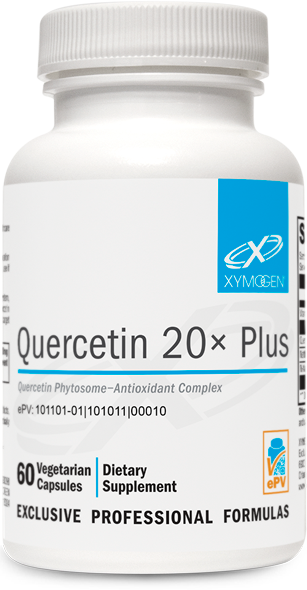 XYMOGEN - Quercetin 20× Plus - 60 Capsules