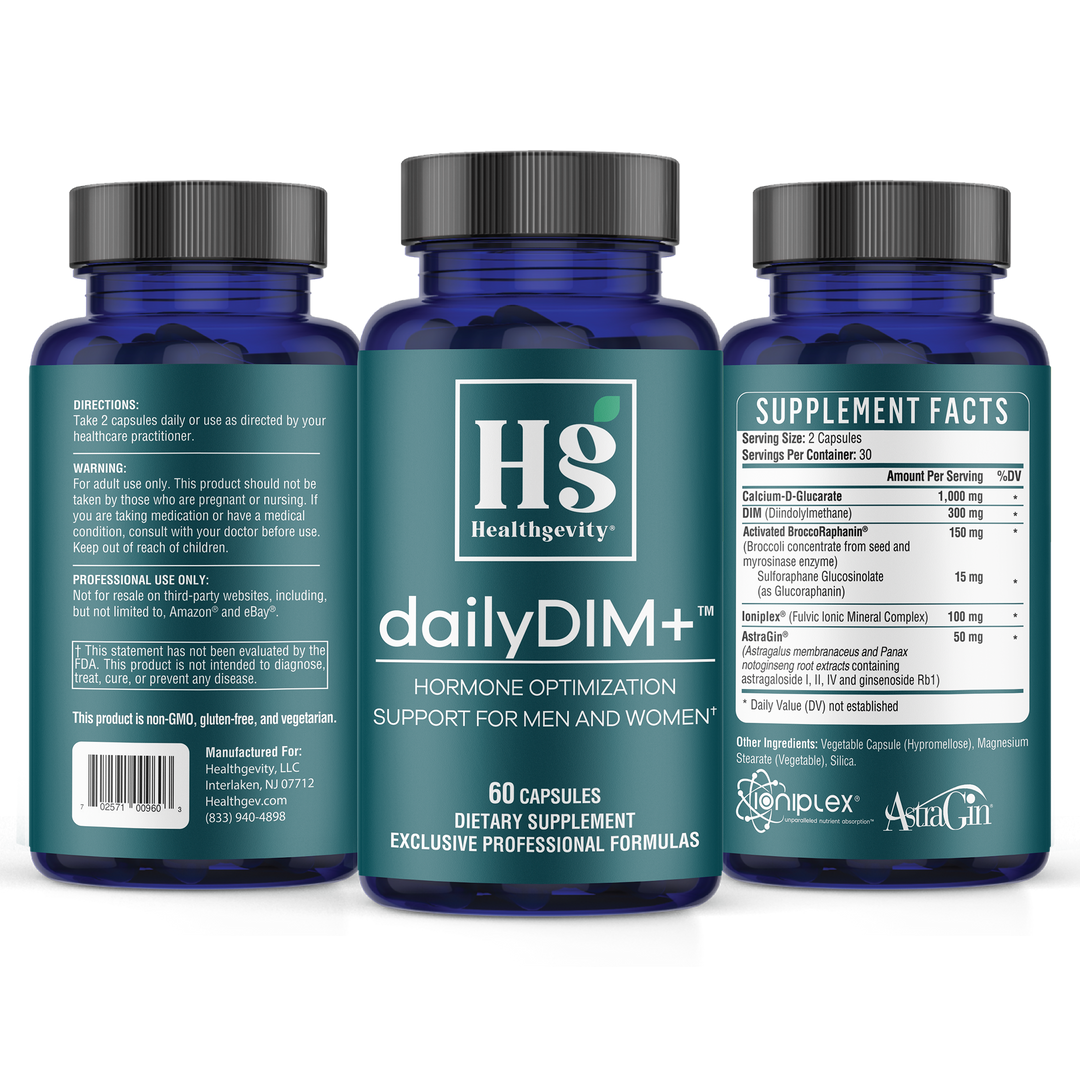 Healthgevity dailyDIM+ - 60 Capsules