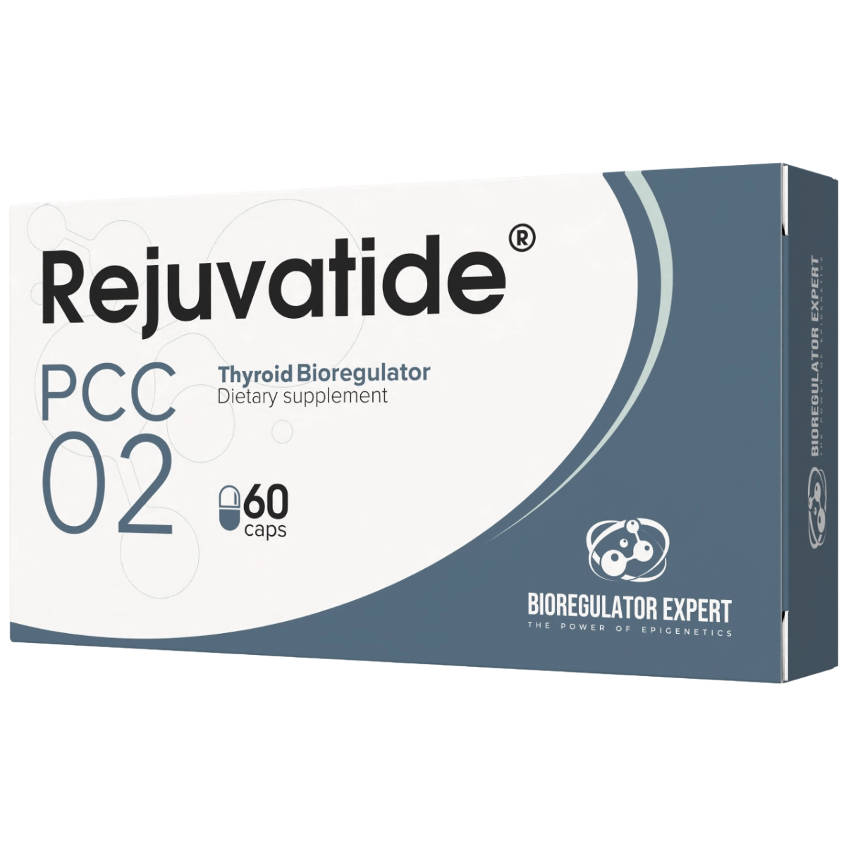 Rejuvatide PCC-02 Thyroid Bioregulator - 60 Capsules