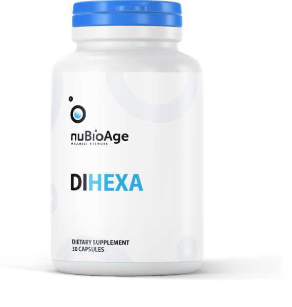 nuBioAge DIHEXA - 30 Capsules - ePothex nuBioAge DIHEXA - 30 Capsules - ePothex