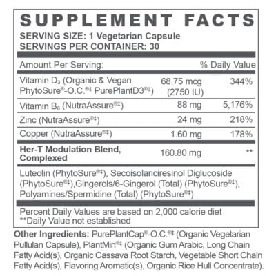 BioTE HER-T - Hormone Support - 30 Capsules