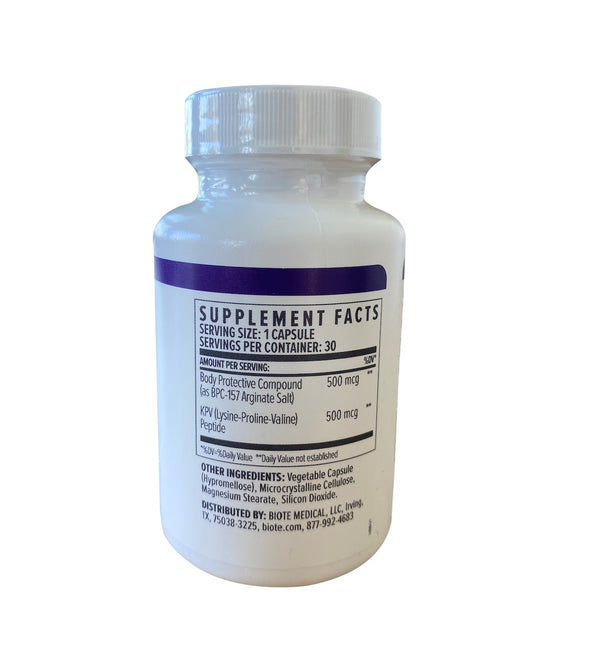 BioTE BPC + KPV - 30 capsules