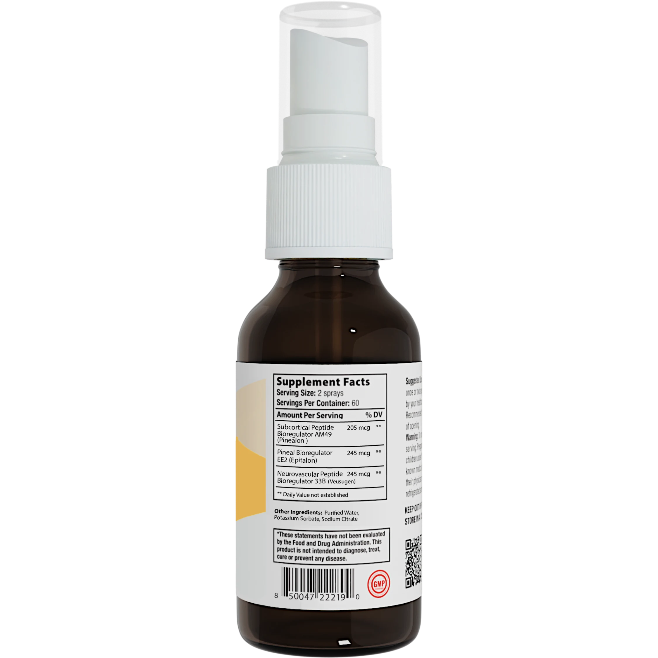 Integrative Peptides - Epitalon Pinealon - 60 Sprays - ePothex Integrative Peptides - Epitalon Pinealon - 60 Sprays - ePothex