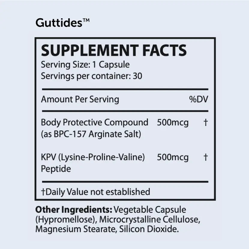 nuBioAge Guttides - 30 Capsules