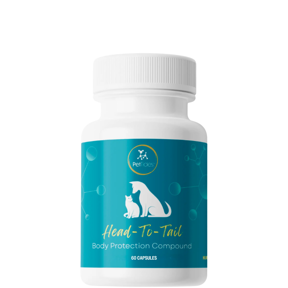 PetTides Head to Tail Compound - 60 Capsules