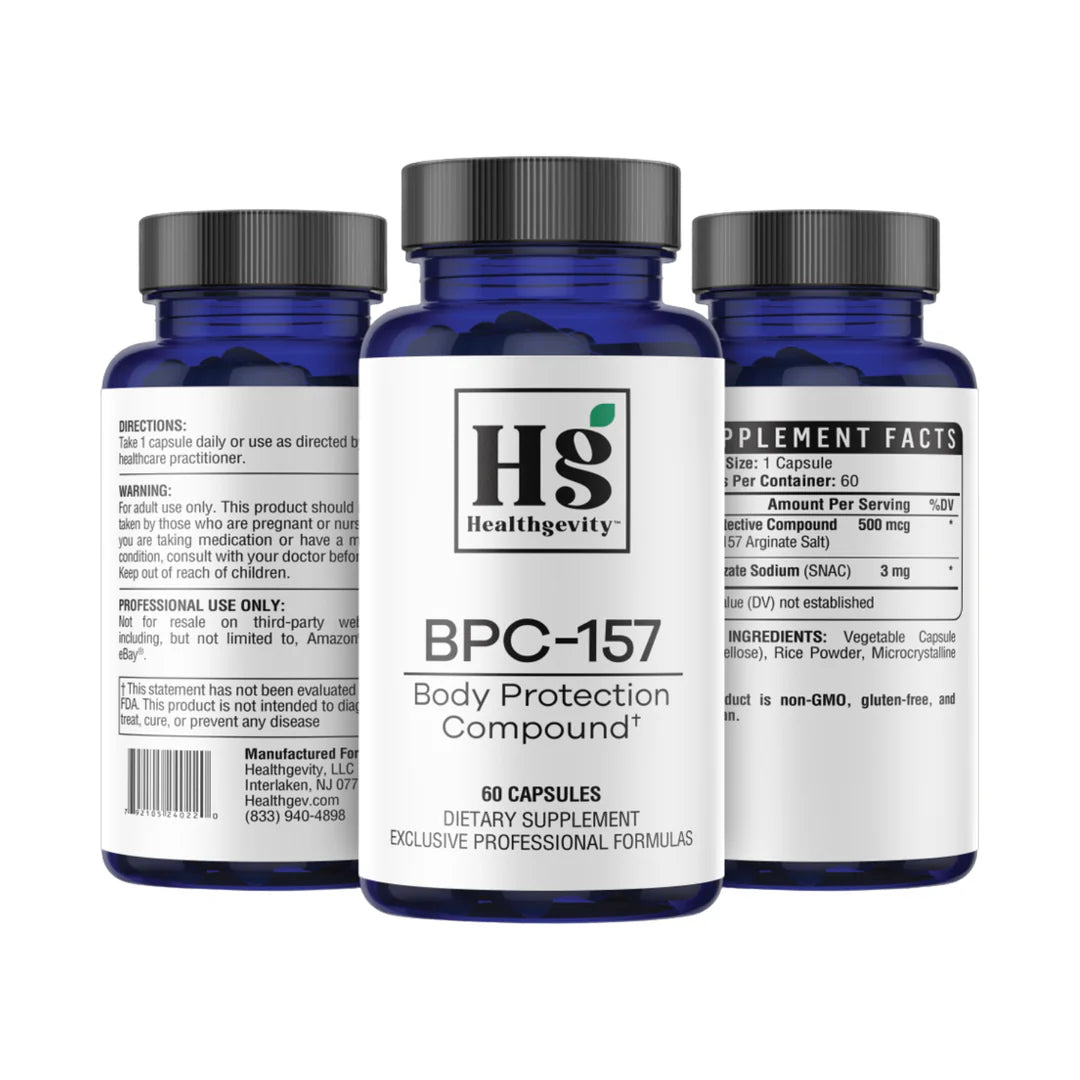 Healthgevity BPC-157 (Body Protection Compound) - 60 capsules