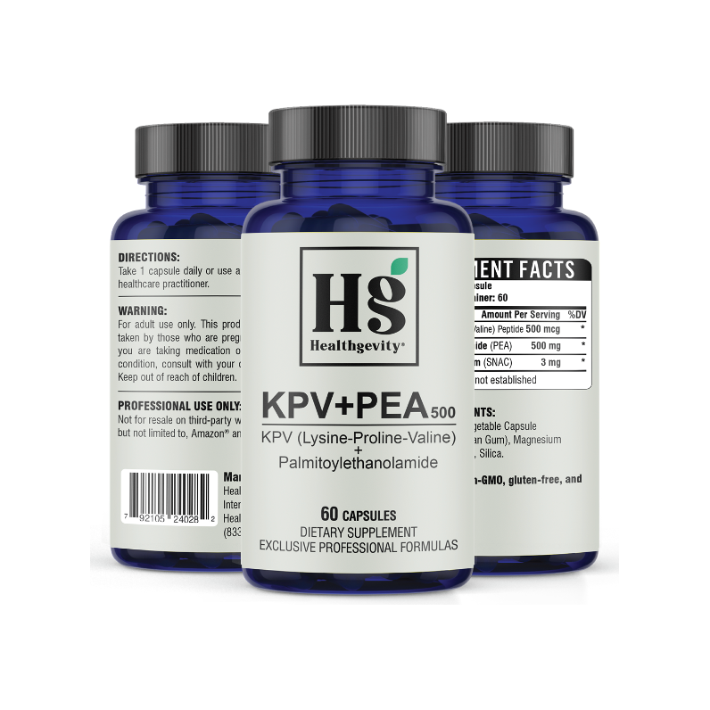 Healthgevity KPV+PEA 500 60 Capsules - ePothex