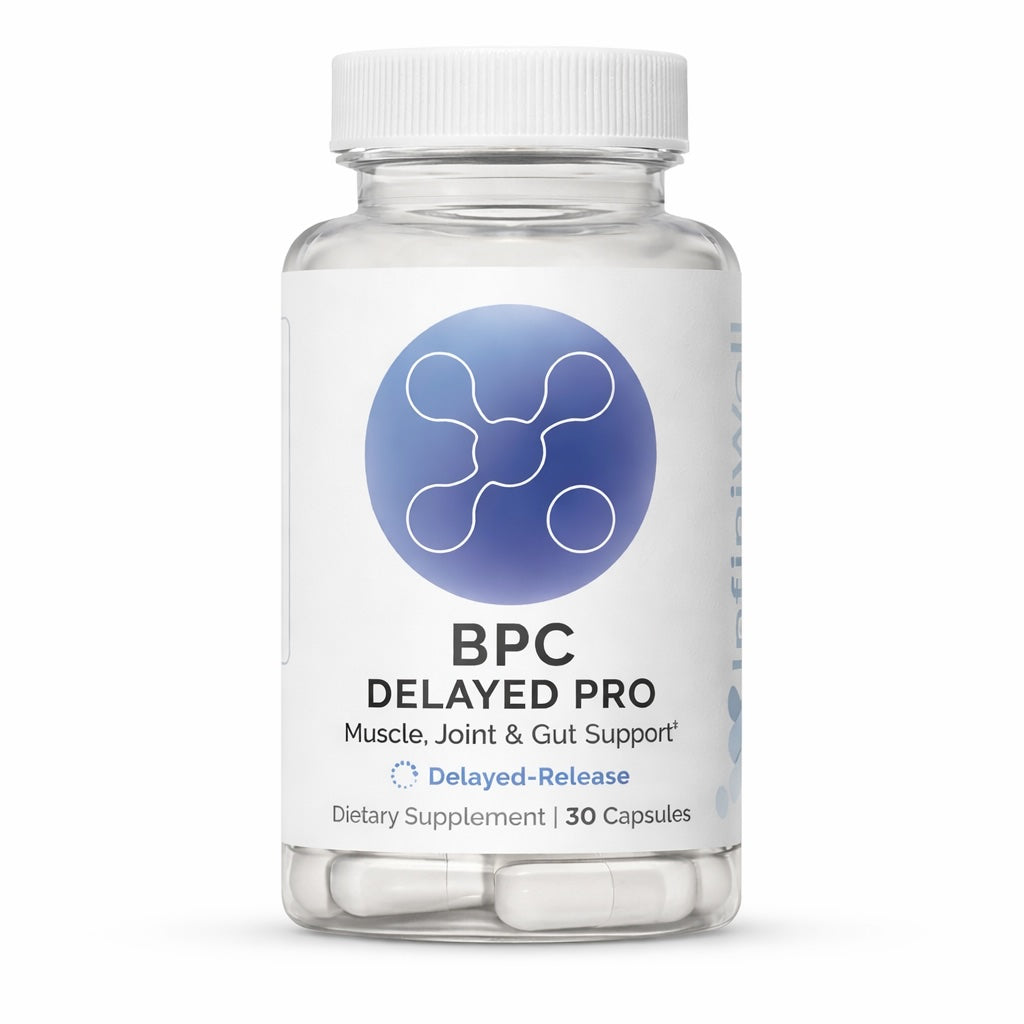 Infiniwell BPC Delayed Pro 500mcg - 30 Capsules