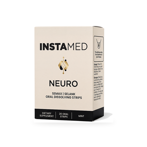 InstaMed NEURO Semax/Selank - Sublingual Oral Strips (20ct)