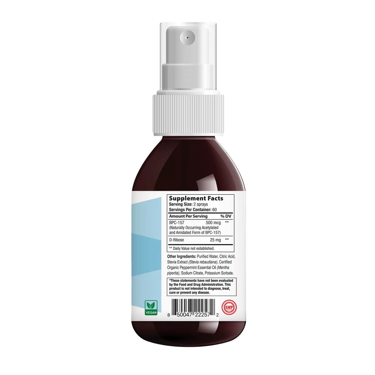 Integrative Peptides BPC-157 Oral Spray (Rapid Absorption) - 500mcg - .85 oz - ePothex