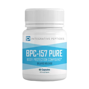 Integrative Peptides BPC-157 Pure - Body Protection Compound - 500mcg - 60 Capsules