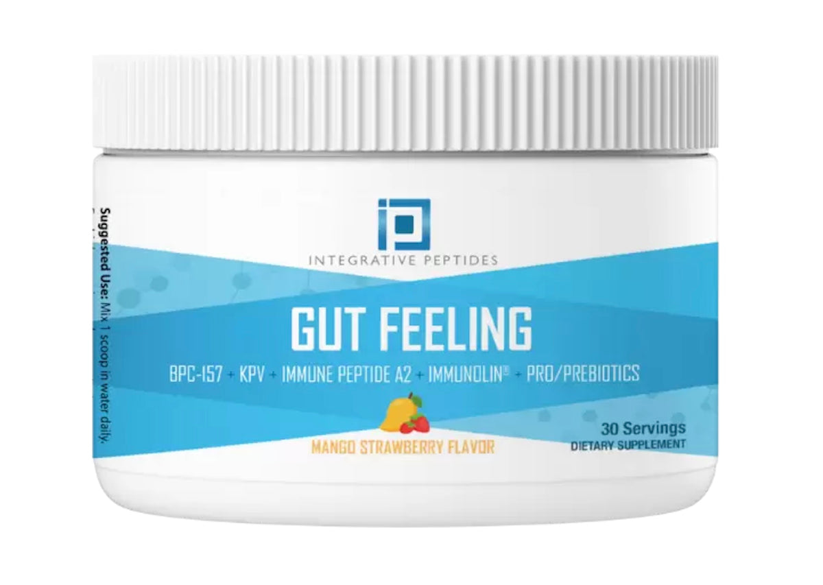 Integrative Peptides Gut Feeling - Mango Strawberry Flavor - 30 Servings