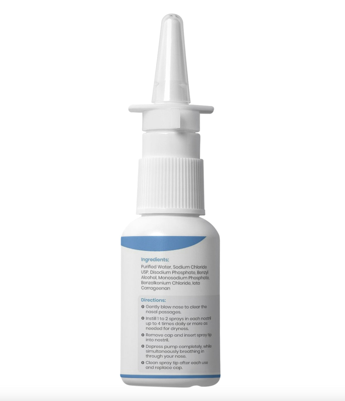 Saline Nasal Spray with Iota Carrageenan - 30ml - ePothex