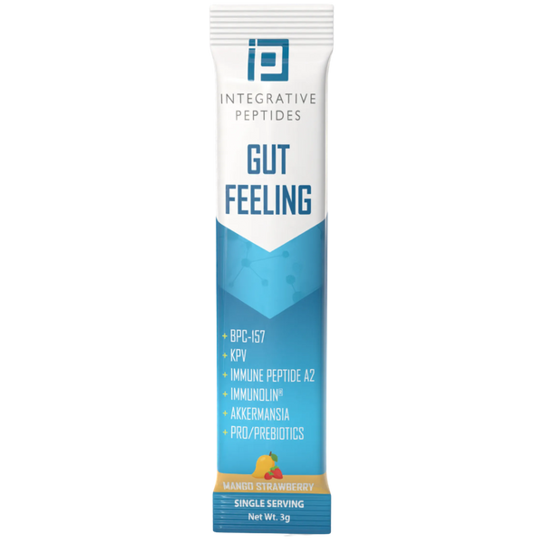 Integrative Peptides Gut Feeling Packets - 45 Servings - Mango
