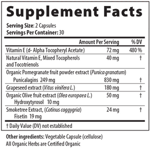 Restorative Forumulations Ox-LDL Px fact panel