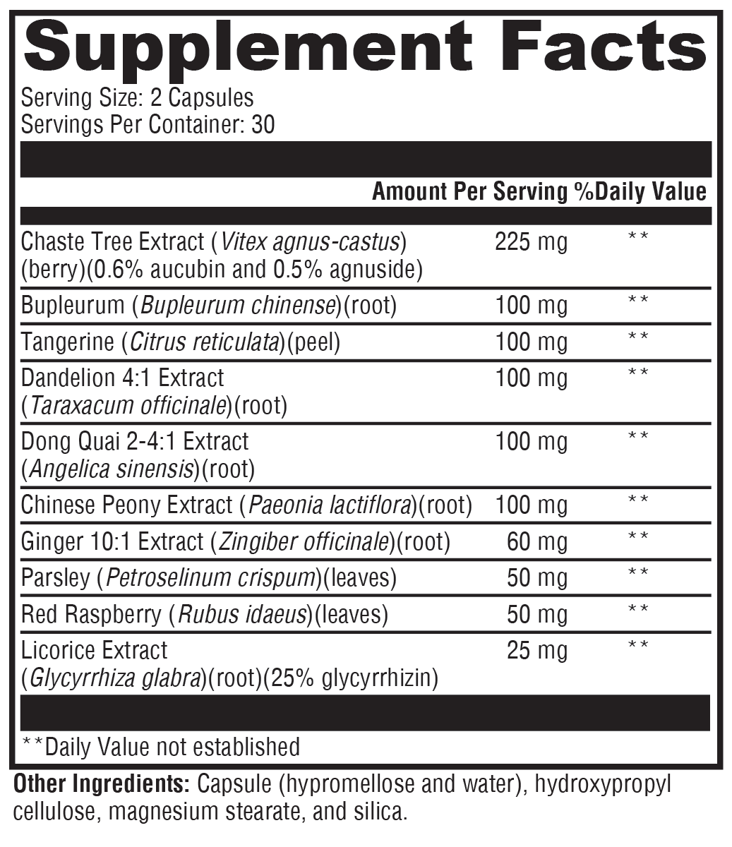 PMS Soothe 60 Capsules - Xymogen