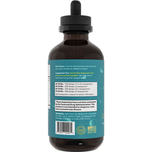 PetTides Full Body Support Oil for Large Pets usage directions
